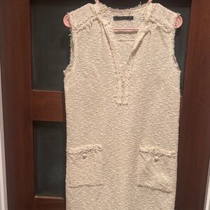 Zara Tweed Sleeveless Dress Size S